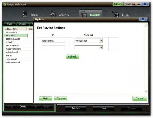 ext playlist plugin setting ext playlist plugin setting